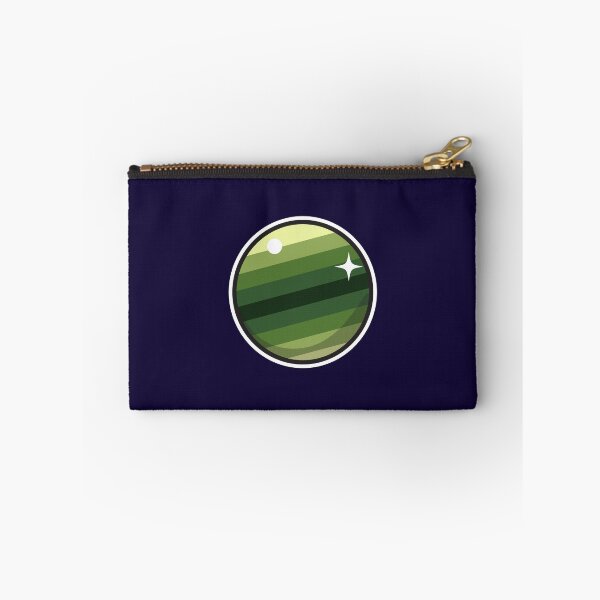 Item preview, Hunter Green Marble Exoplanet - Sticker designed and sold by Nightlight0.