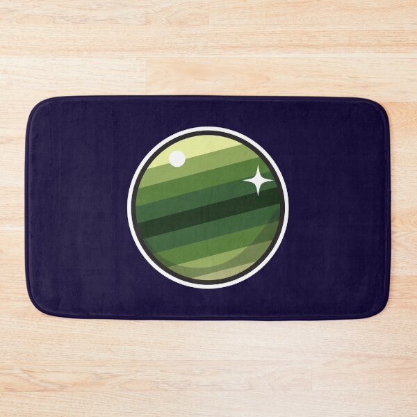 Item preview, Hunter Green Marble Exoplanet - Sticker designed and sold by Nightlight0.