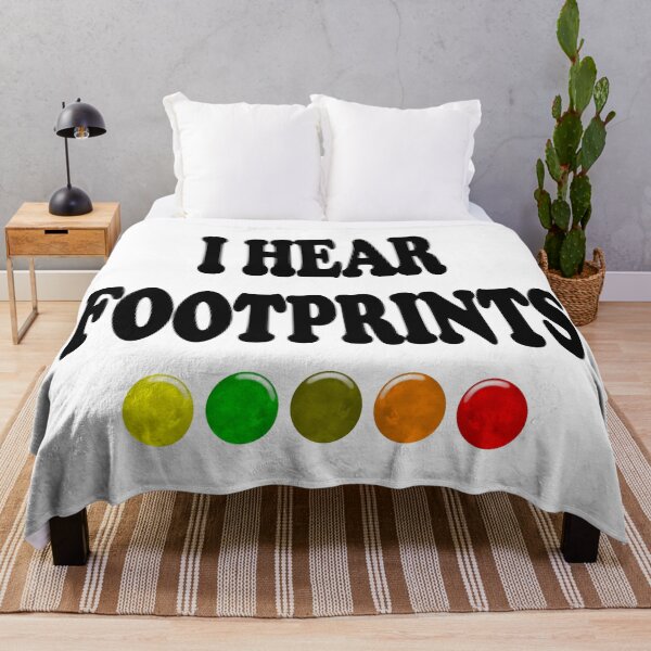 Item preview, I Hear Footprints: Paranormal Funny Quotes designed and sold by MondaysChild.
