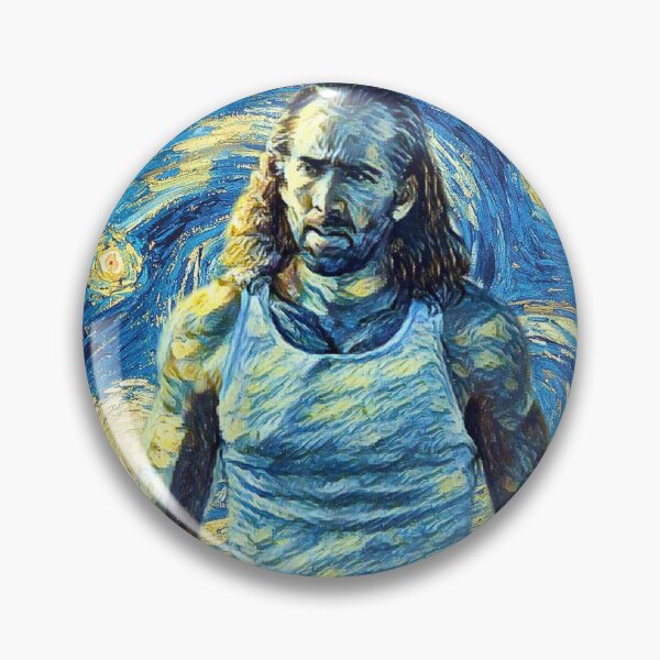Item preview, Starry night Nic cage designed and sold by froggyleggs.