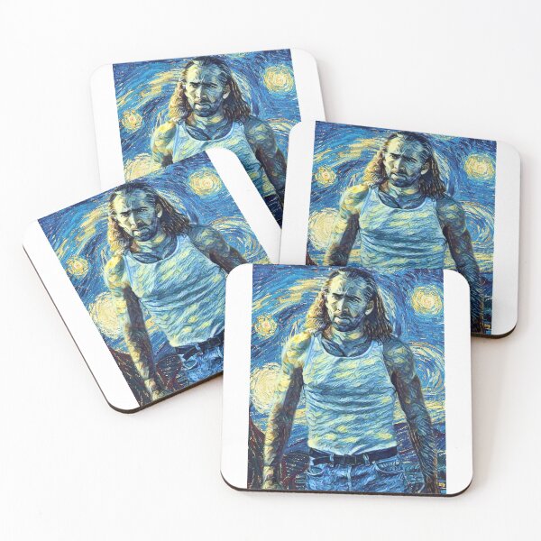 Item preview, Starry night Nic cage designed and sold by froggyleggs.