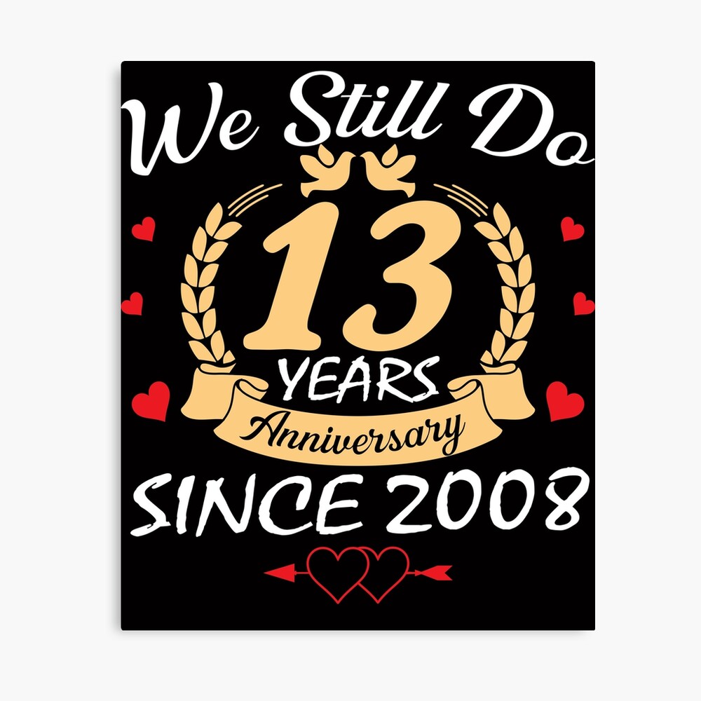 Celebrating 13 Years Wedding Anniversary SVG, 13th Marriage Anniversary ...