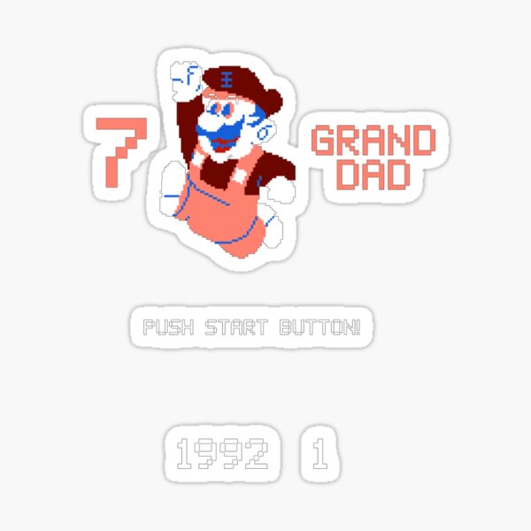 7 Grand Dad 96 Sticker for Sale by DylanPeter1975