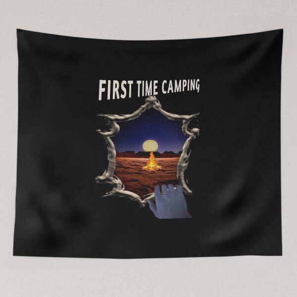 Item preview, My First Time Camping  designed and sold by Tajmoz.
