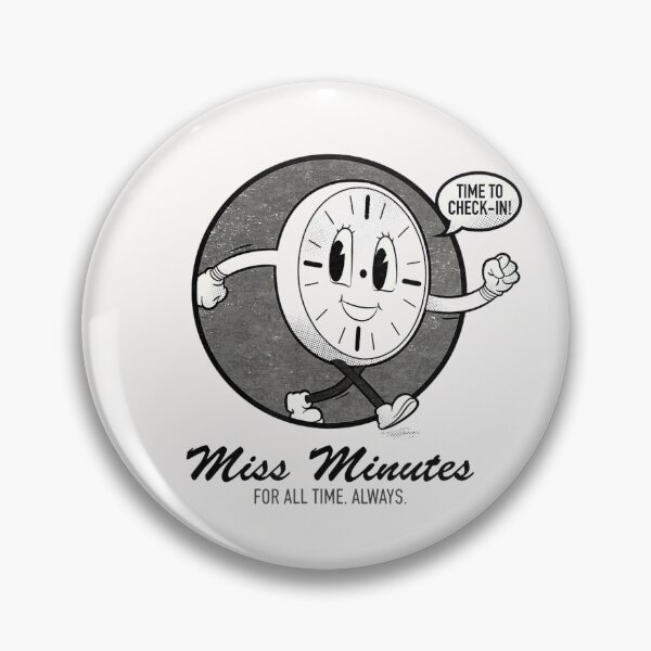 Item preview, Loki Miss Minutes ime o Check-In Retro  designed and sold by CamiloAlba.