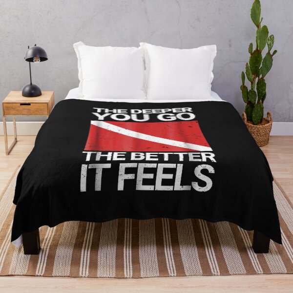 Item preview, Funny Scuba Diving with Red Dive Flag designed and sold by Liefke12441.
