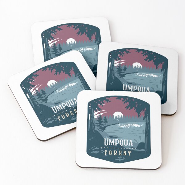 Item preview, Umpqua Forest Camping Hiking and Backpacking through National Parks, Lakes, Campfires and Outdoors designed and sold by AbsurdStore.