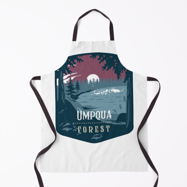 Item preview, Umpqua Forest Camping Hiking and Backpacking through National Parks, Lakes, Campfires and Outdoors designed and sold by AbsurdStore.