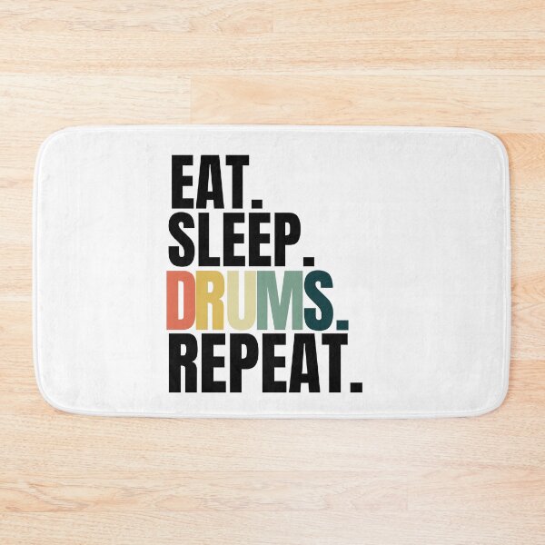 Item preview, Eat sleep drums repeat designed and sold by Xpressnme.