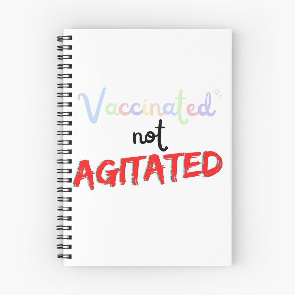Item preview, Vaccinated not agitated! designed and sold by annabellely.