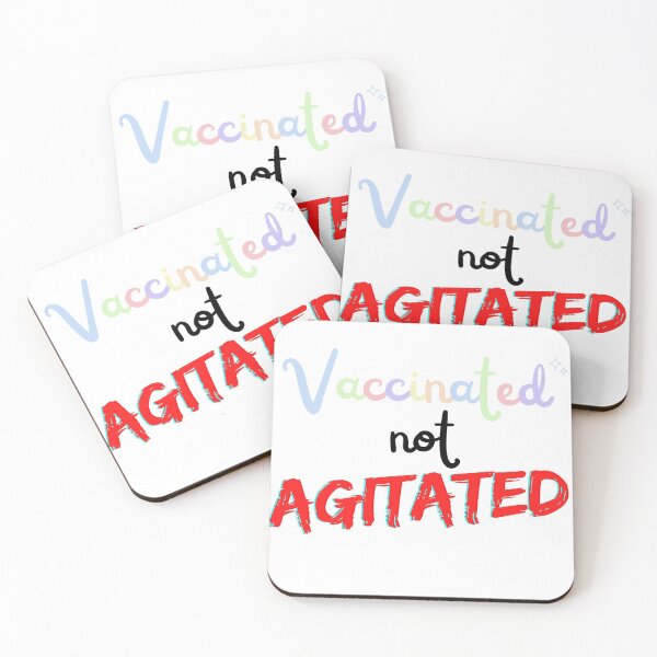 Item preview, Vaccinated not agitated! designed and sold by annabellely.