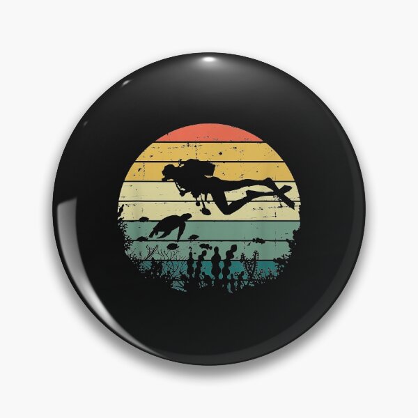 Item preview, Funny Vintage Scuba Diving Dive Diver designed and sold by Liefke12441.