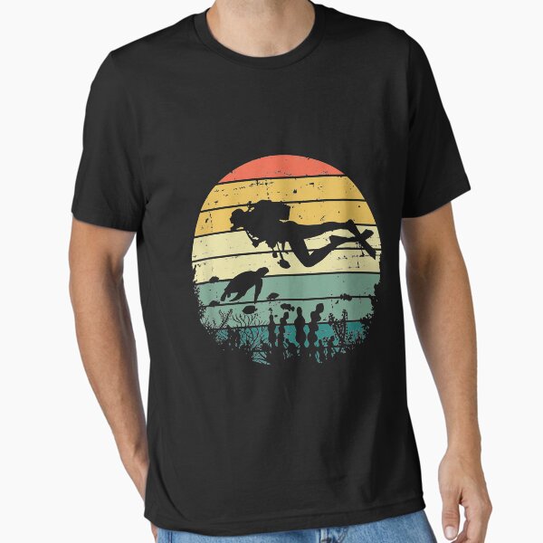 Item preview, Funny Vintage Scuba Diving Dive Diver designed and sold by Liefke12441.