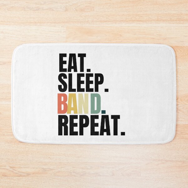 Item preview, Eat sleep band repeat designed and sold by Xpressnme.