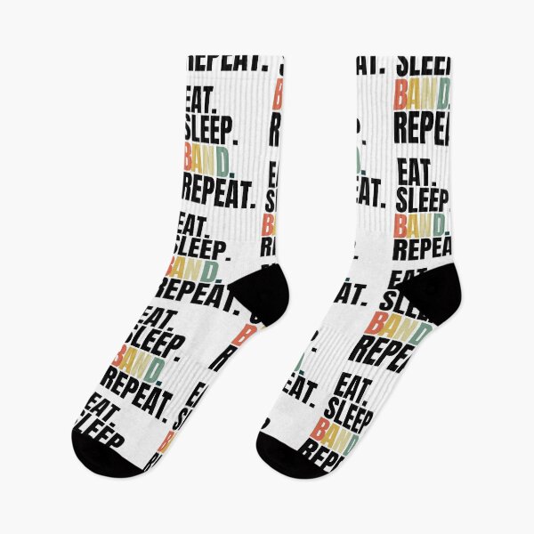 Item preview, Eat sleep band repeat designed and sold by Xpressnme.
