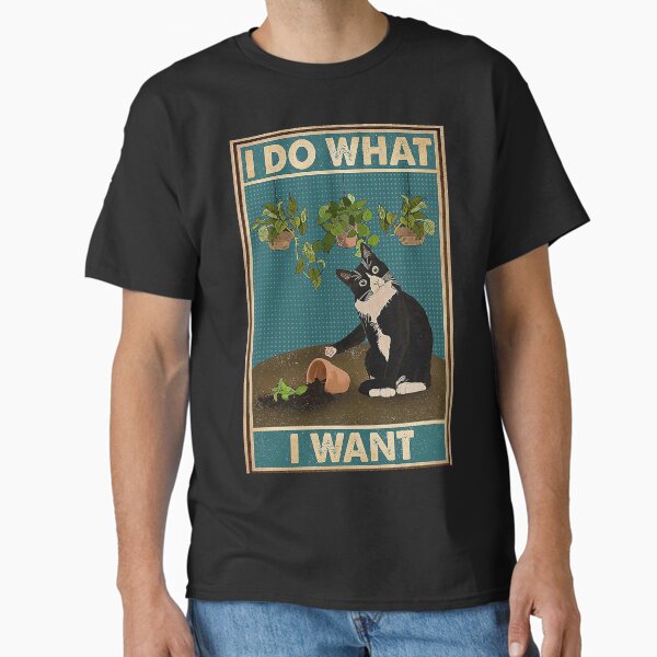 Item preview, Tuxedo Cat Gardening Funny Quotes designed and sold by Douglafa.