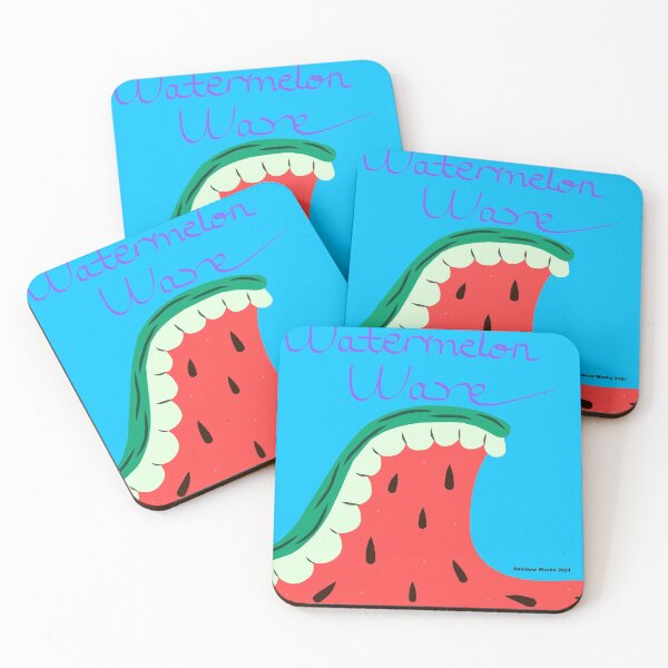 Item preview, Watermelon Wave designed and sold by RainbowMoshoArt.