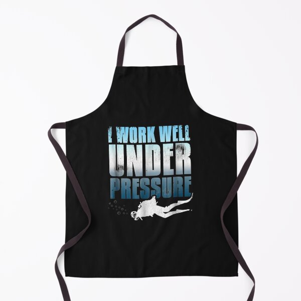 Item preview, I Work Well Under Pressure Scuba Diving Shirt designed and sold by Liefke12441.