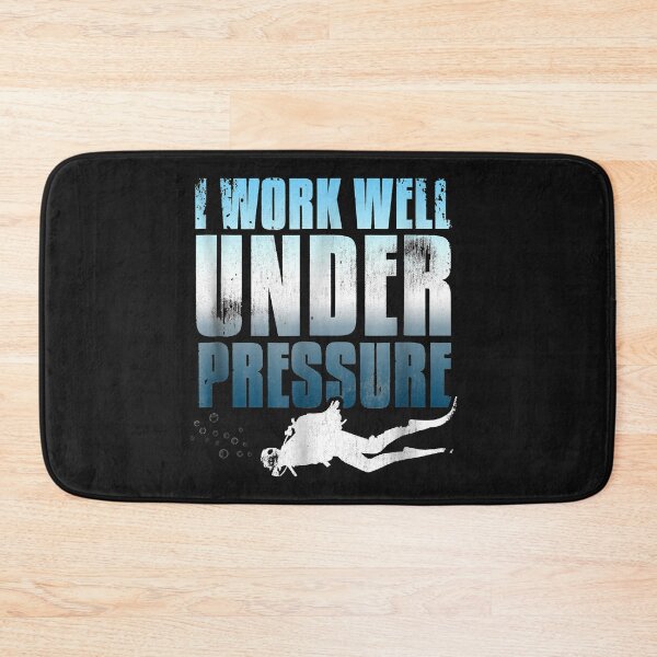 Item preview, I Work Well Under Pressure Scuba Diving Shirt designed and sold by Liefke12441.
