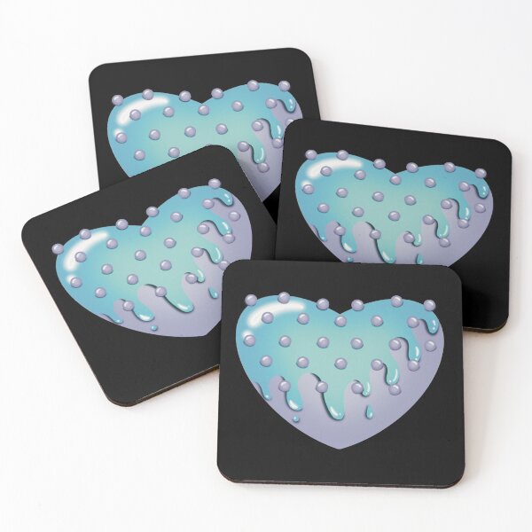 Item preview, Blue Purple Candy Love designed and sold by MissRebelArt.