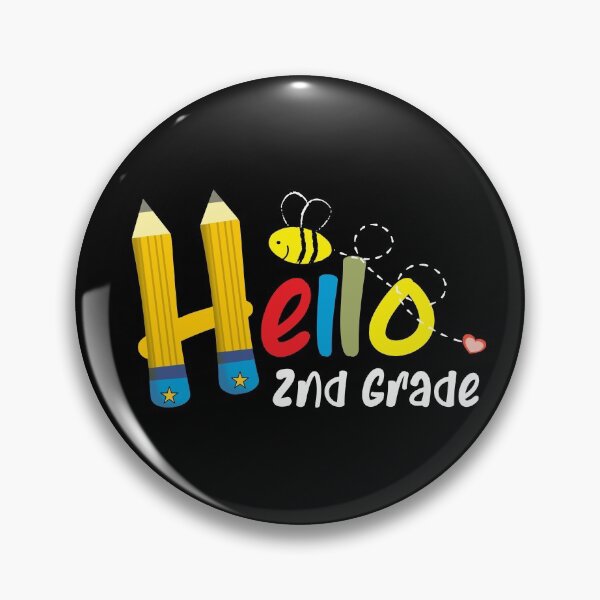 Item preview, Hello Second Grade designed and sold by PlusAdore.