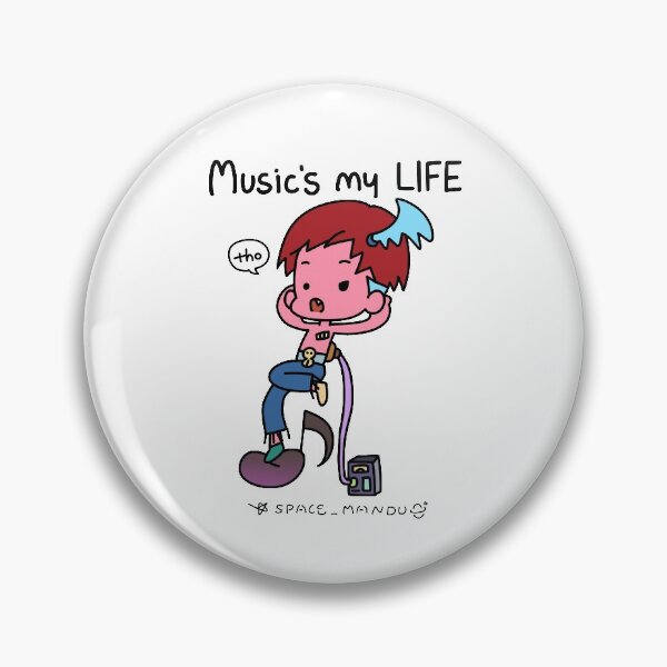 Item preview, Music is my life designed and sold by space-mandu.
