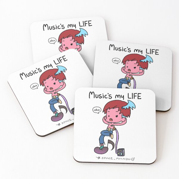 Item preview, Music is my life designed and sold by space-mandu.