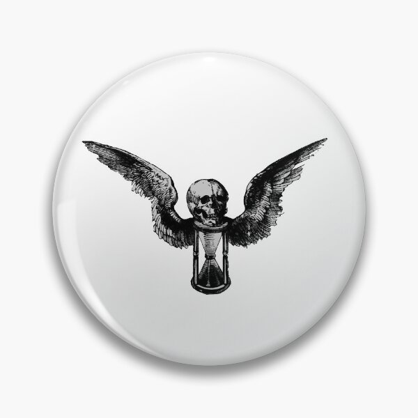 Item preview, Creepy Hourglass Winged Time Flies designed and sold by 9shirts.