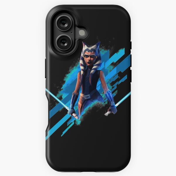 Vista previa del artículo con la obra «Ahsoka Tano entallado con cuello en V», diseñado y vendido por Hey183.