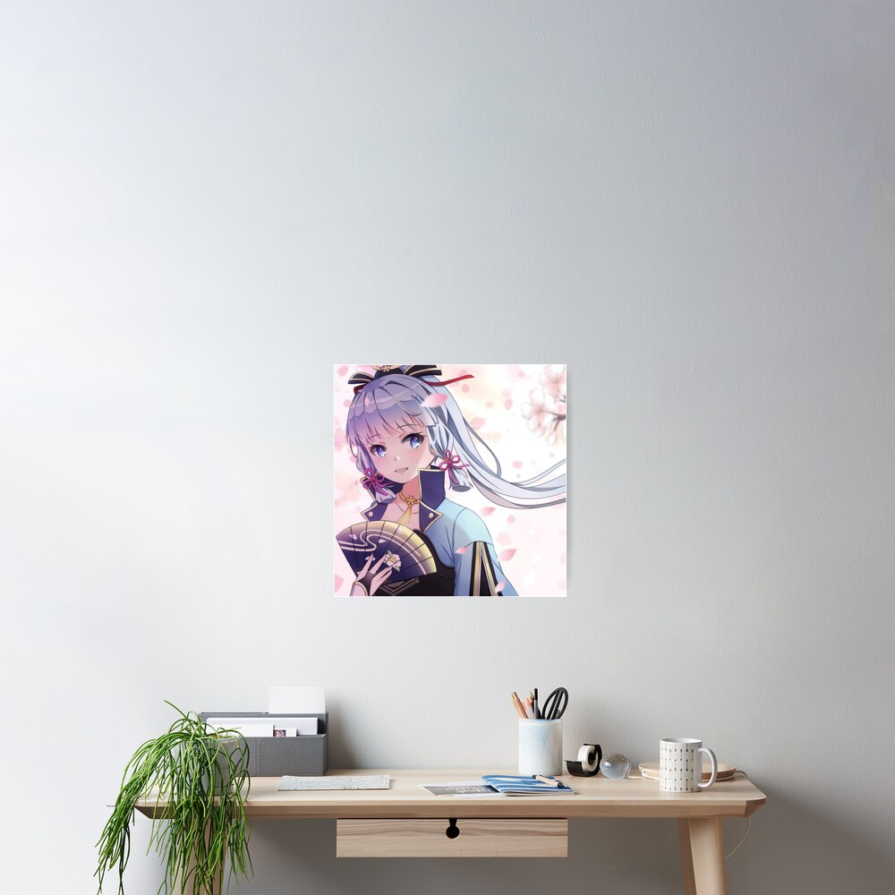 "Kamisato Ayaka Genshin Impact" Poster By Hanjipyeong94 | Redbubble