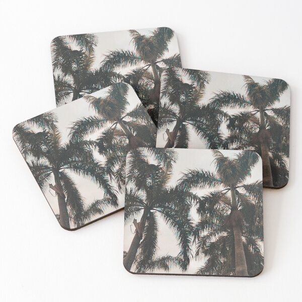 Item preview, Palm tree sunset view designed and sold by artwithzel.