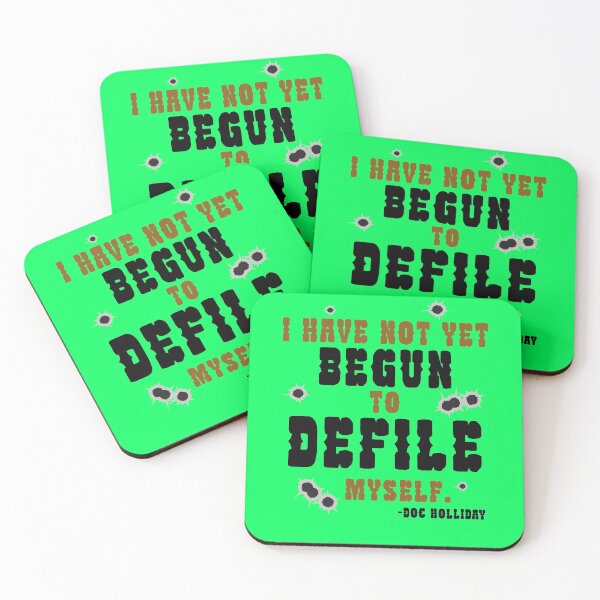 Item preview, I have not yet begun to defile myself. designed and sold by Sticker Up.
