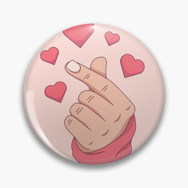Item preview, Hand Drawn Finger Heart designed and sold by Peekonet.