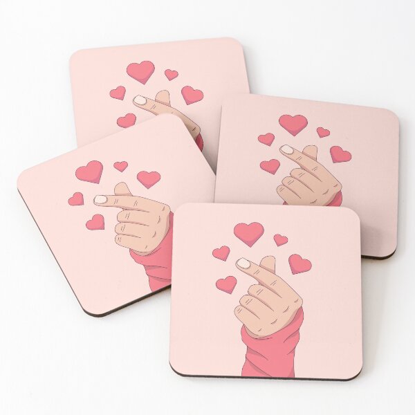 Item preview, Hand Drawn Finger Heart designed and sold by Peekonet.