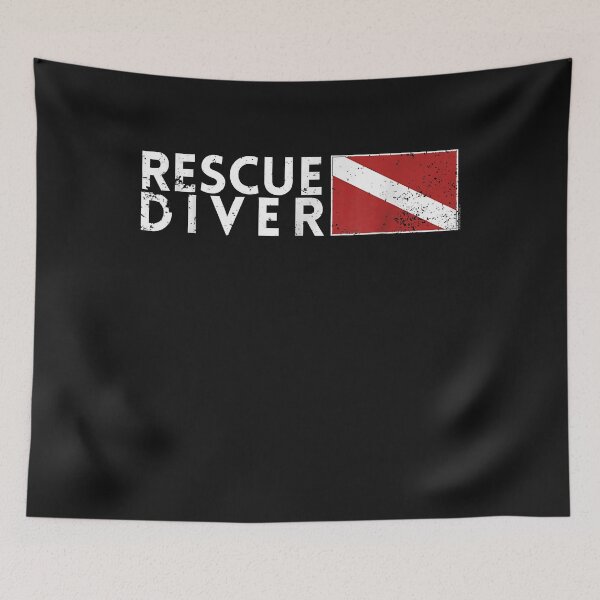 Item preview, Rescue Diver Flag Search Rescue Diver Shirt Scuba Shirt designed and sold by Liefke12441.