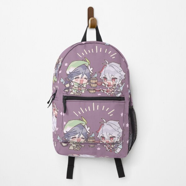 Item preview, Genshin Impact Chibi Kazuha and Venti designed and sold by NewEraMutant.