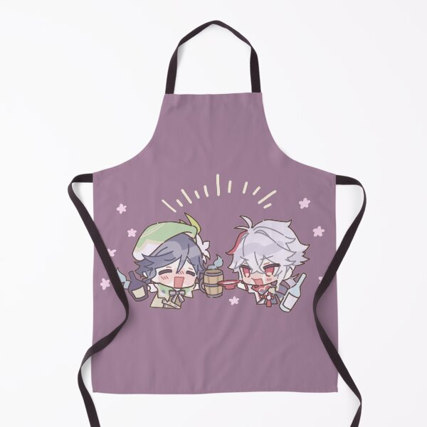 Item preview, Genshin Impact Chibi Kazuha and Venti designed and sold by NewEraMutant.