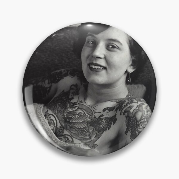 Item preview, TATTOO PHOTO CLASSIC PINUP PICTURE BLACK AND WHITE designed and sold by 999shirts.
