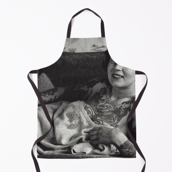 Item preview, TATTOO PHOTO CLASSIC PINUP PICTURE BLACK AND WHITE designed and sold by 999shirts.