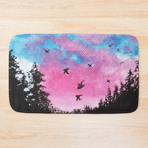 Item preview, Mirror Landscape Painting designed and sold by LataArtStudio.