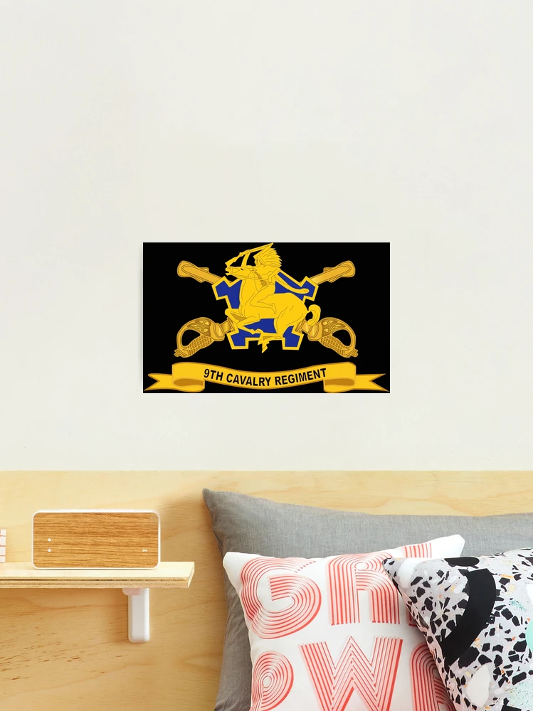 9th Cavalry Regiment Square Sticker