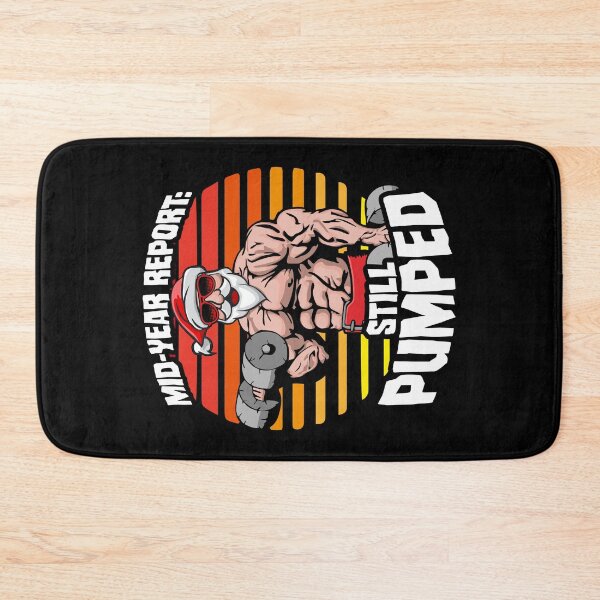 Item preview, Mid-Year Report Still Pumped Santa Beach Bod Gym Workout designed and sold by GrandeDuc.