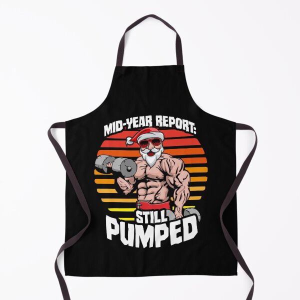 Item preview, Mid-Year Report Still Pumped Santa Beach Bod Gym Workout designed and sold by GrandeDuc.