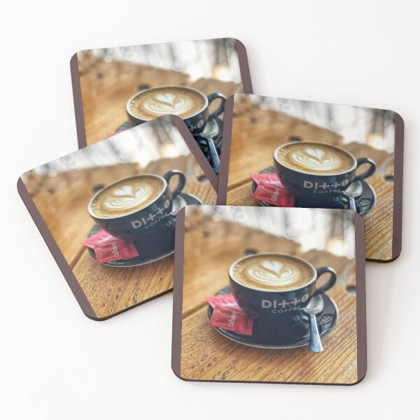 Item preview, Ditto Coffee Baltic Triangle Coffee Cup designed and sold by JomoUnscripted.
