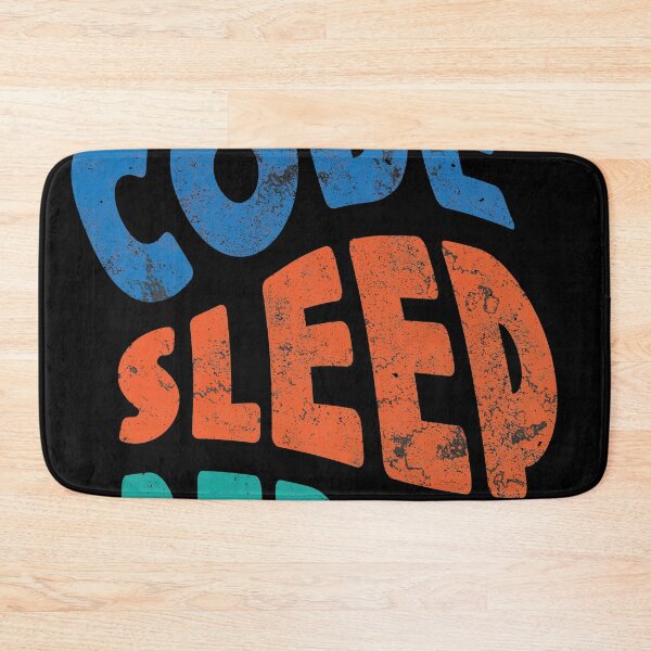 Item preview, Coffee | Code | Sleep | Repeat colorful design designed and sold by Code  Monkeys.