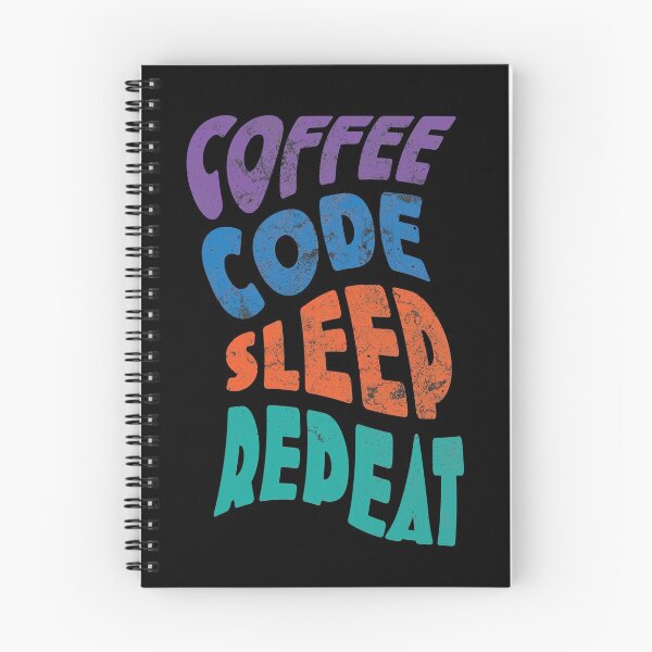 Item preview, Coffee | Code | Sleep | Repeat colorful design designed and sold by Code  Monkeys.