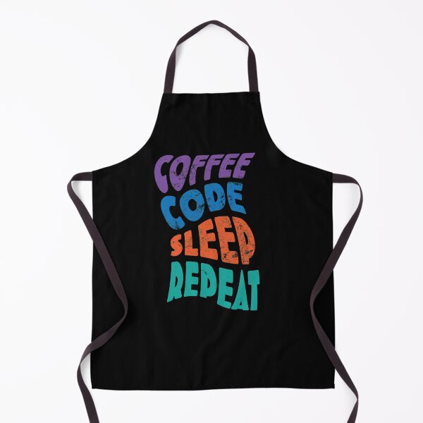 Item preview, Coffee | Code | Sleep | Repeat colorful design designed and sold by Code  Monkeys.