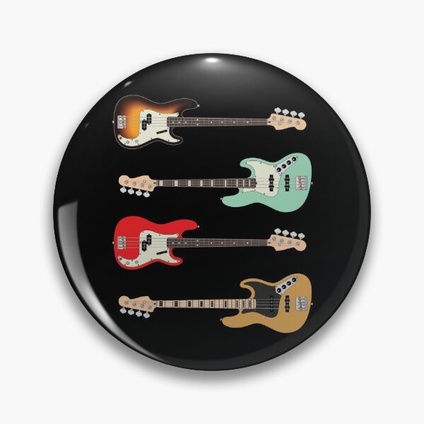 Item preview, 4 String P and J Style Bass Guitar Pack designed and sold by nightsworthy.