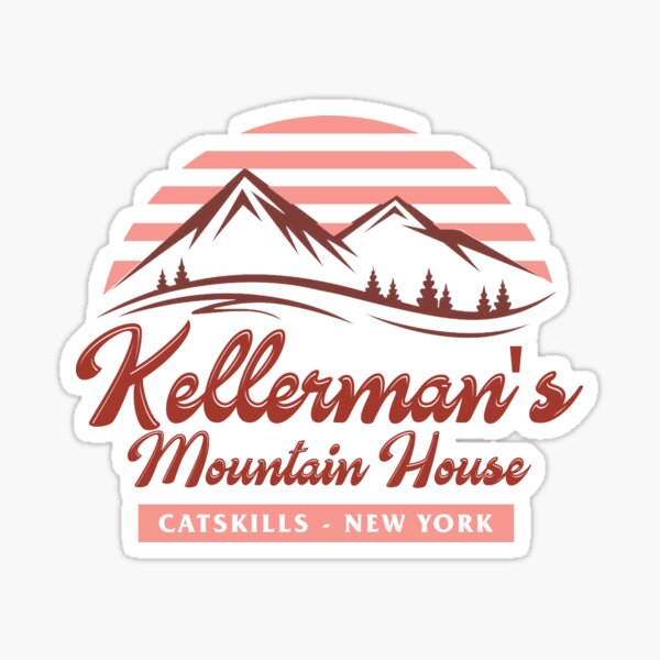 Maison de montagne Kellermans Sticker