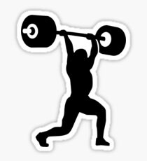 Weightlifting weightlifter Sticker
